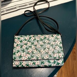 Kate spade floral brand NEW small handbag